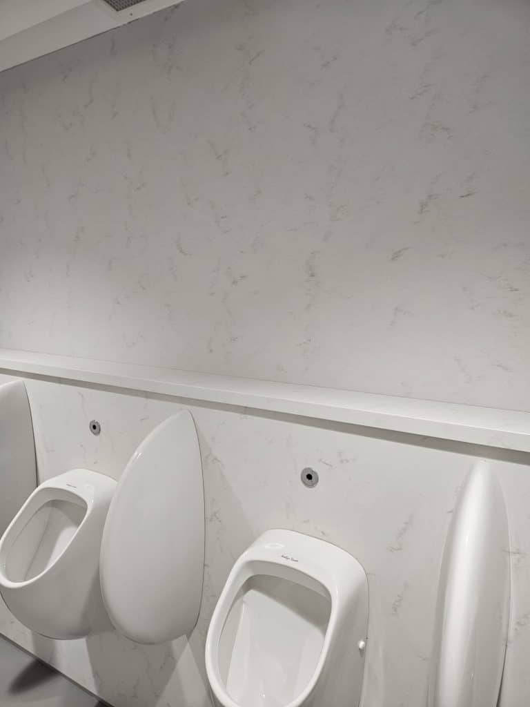 Himacs Solid Surface Urinal Panel